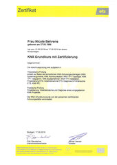 KNX Grundkurs mit Zertifizierung